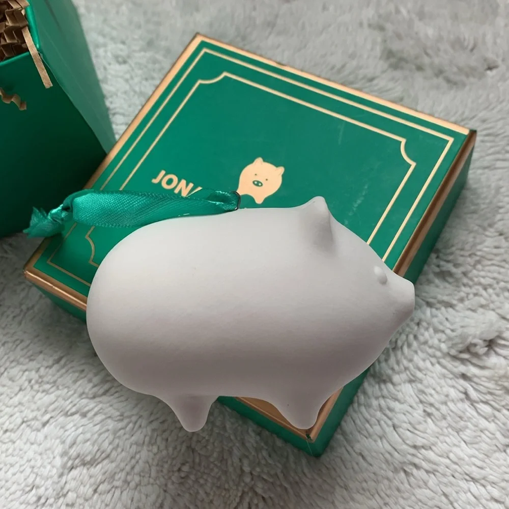 Jonathan Adler Porcelain Ornament PIGGY NWT in box